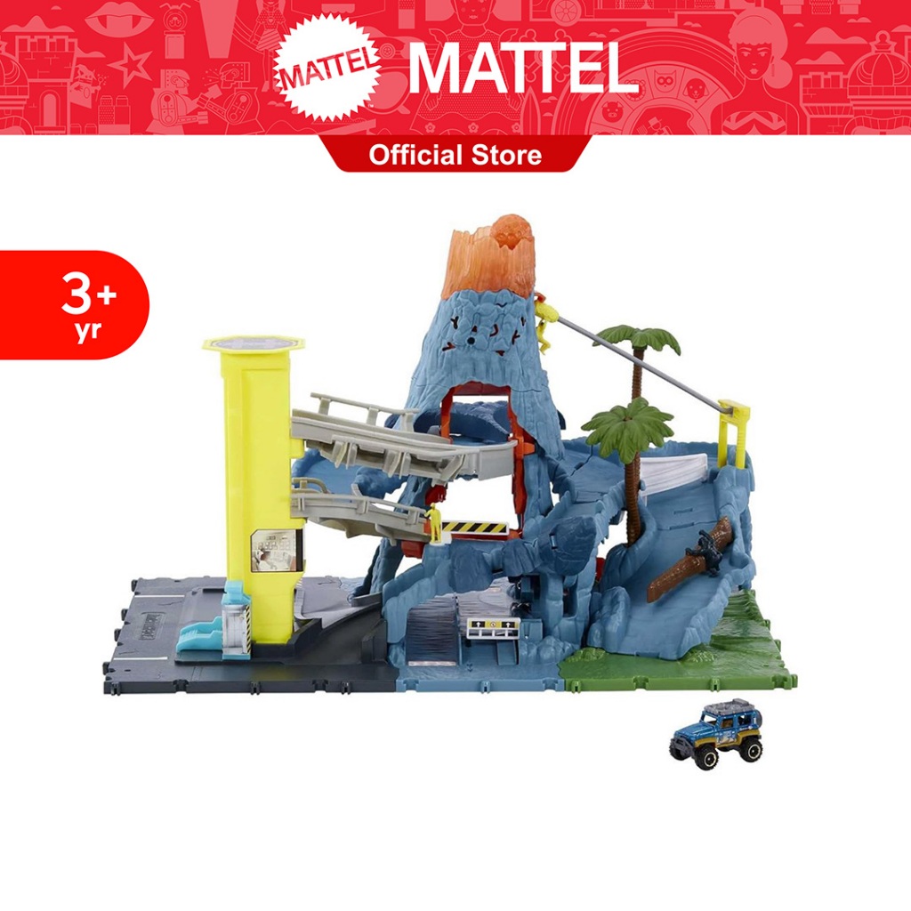 Matchbox Action Driver Volcano Escape Playset (HHT06) Shopee Malaysia