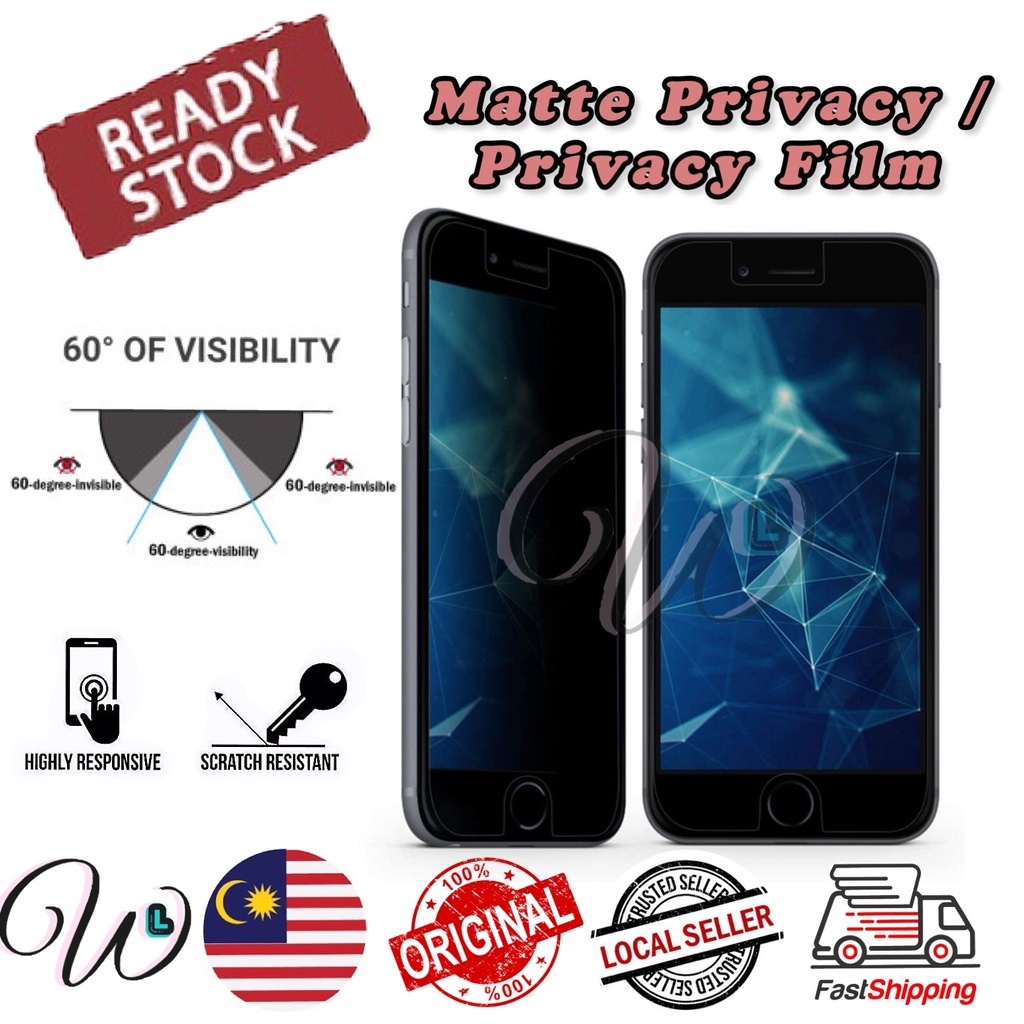 Pellicola Protettiva Privacy 4 Lati Per Oukitel U18 | Dipos Anti-Sguardi Made In Germany