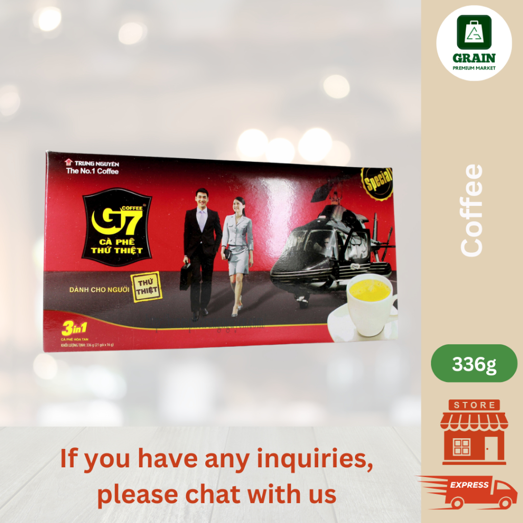 [Halal] G7 Vietnamese Coffee 3in1 - G7 Ca Phe Thu Thiet Trung Nguyen ...