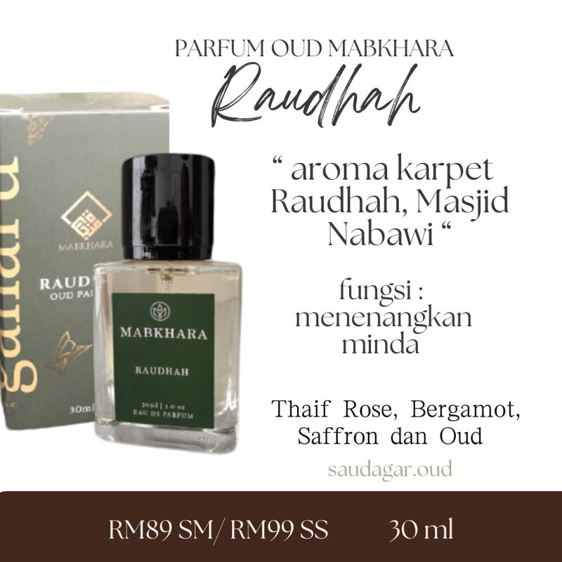 Raudhah oud perfume new arrivals