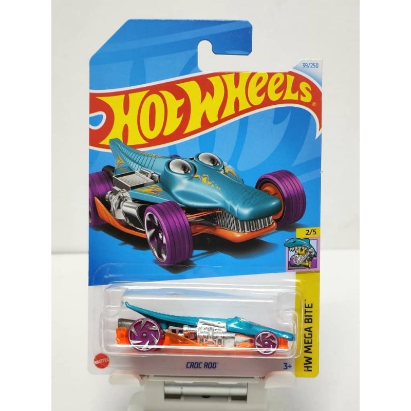 Hot Wheels Croc Rod - Blue (39/250 - 2024 - HW MEGA BITE 2/5) | Shopee ...