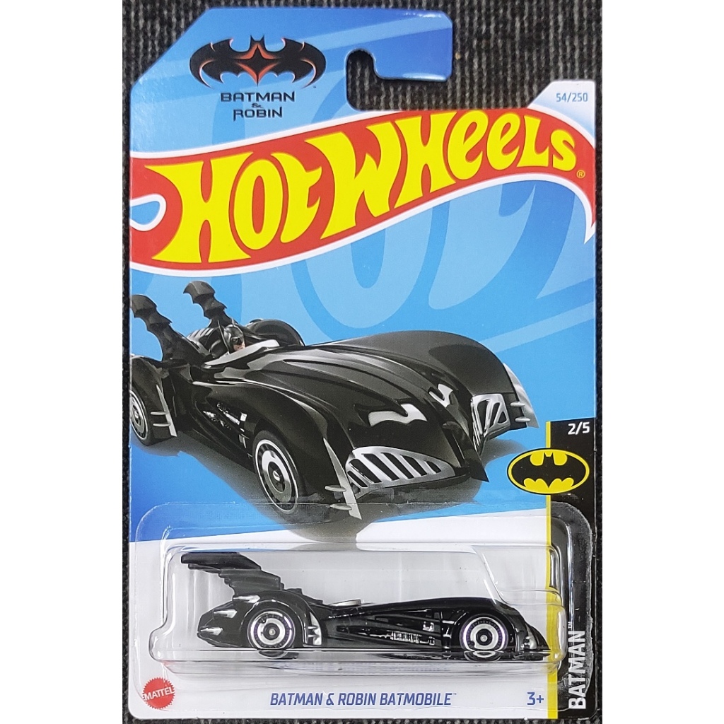 Hot Wheels Batman & Robin Batmobile | Shopee Malaysia