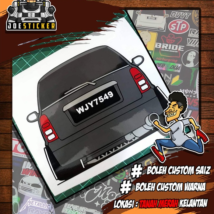 Sticker kereta perodua kelisa | Shopee Malaysia