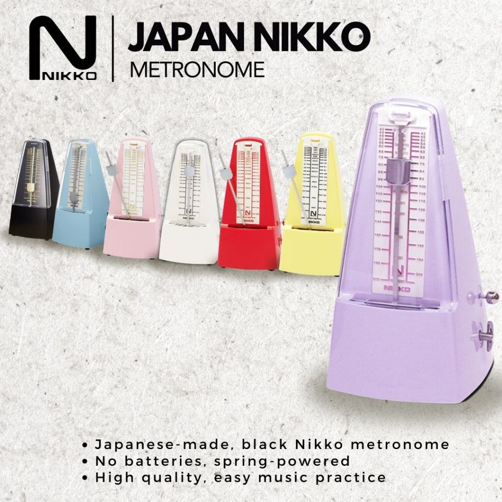 NIKKO Standard Black Metronome