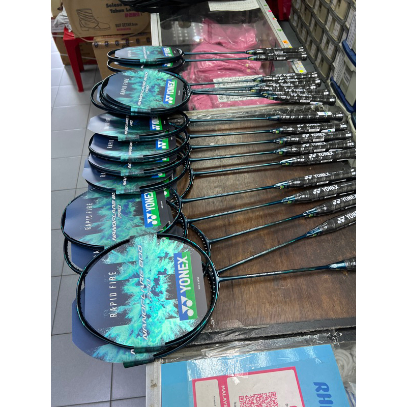 Monosports Yonex Nanoflare 800 pro Series Head Light Badminton Rackets ...