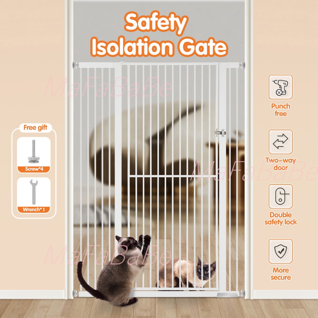 Pet Fence AntiBlocking Cats Dogs Door Isolation Nets Railing Guardrail