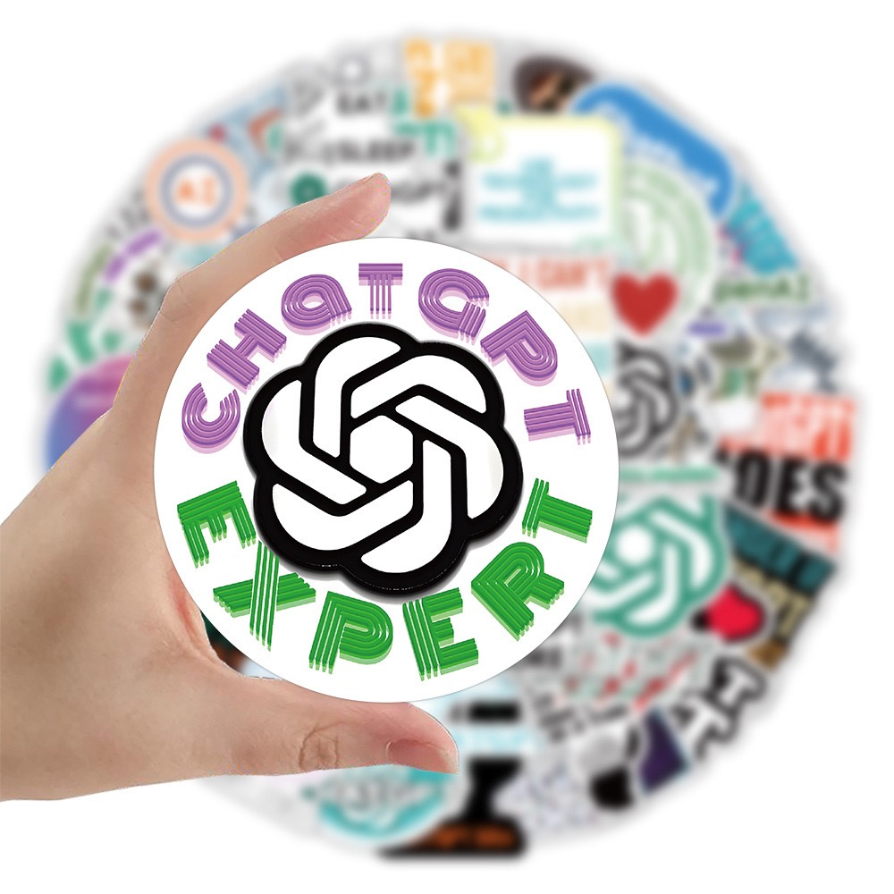 50PCS CHATGPT AI FANS Vinyl Decal graffiti STICKERS bomb for laptop ...