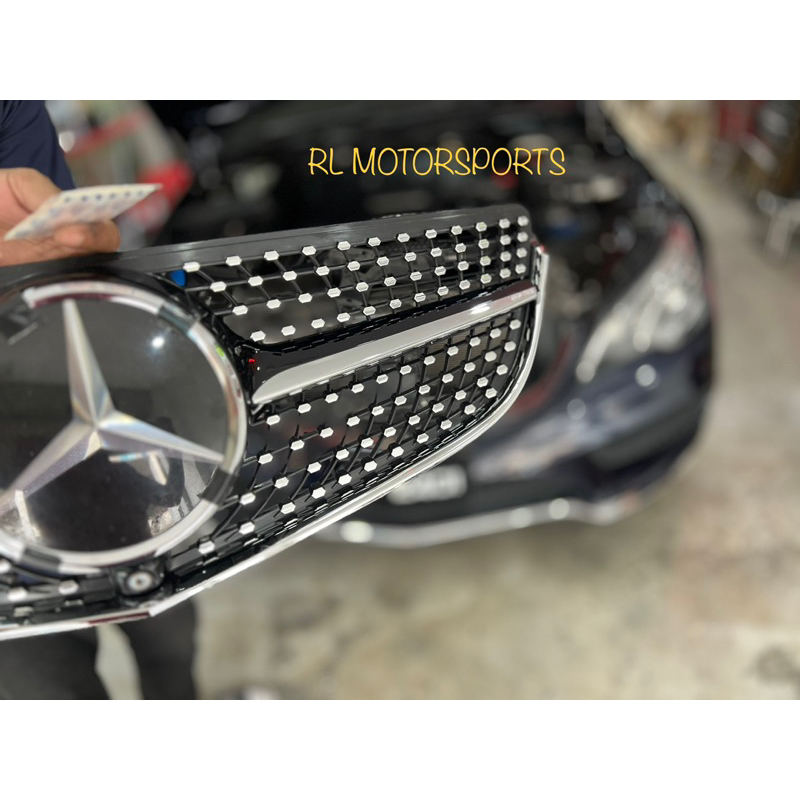 Mercedes Benz w207 E250 E300 Coupe amg Gt front grill grille sarung
