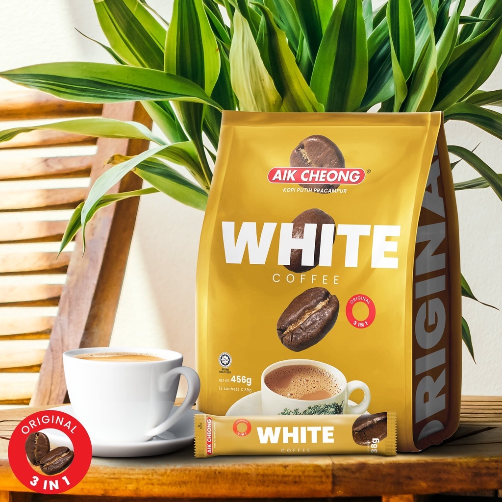 Aik Cheong White Coffee Original 456g38g X 12 Sticks Shopee Malaysia 1195