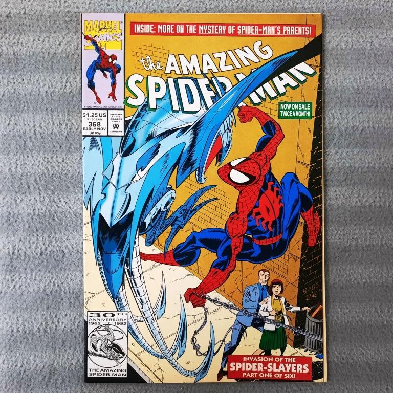 Amazing Spider-Man #368 (1st Series) Marvel Comics (Mark Bagley, David ...