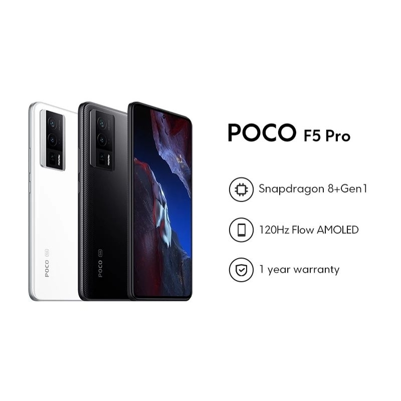 POCO F5 Pro 5G (12GB RAM + 256GB/512GB ROM) Original Warranty by Xiaomi  Malaysia