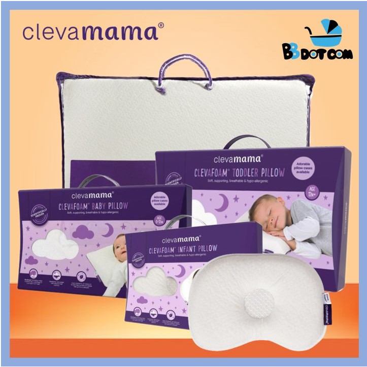 Clevafoam infant outlet pillow