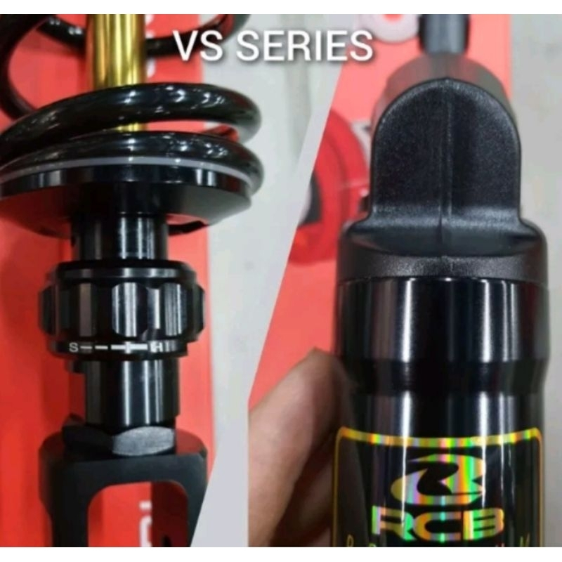 Rcb Vs Series Premium Edition Black Gold Absorber Nvx N Max V V Shopee Malaysia