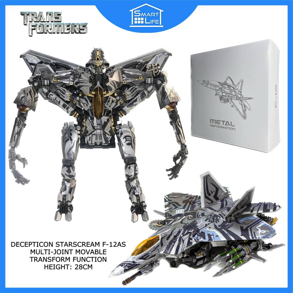 Starscream F-12A Action Figures / Transformers Starscream Transform ...