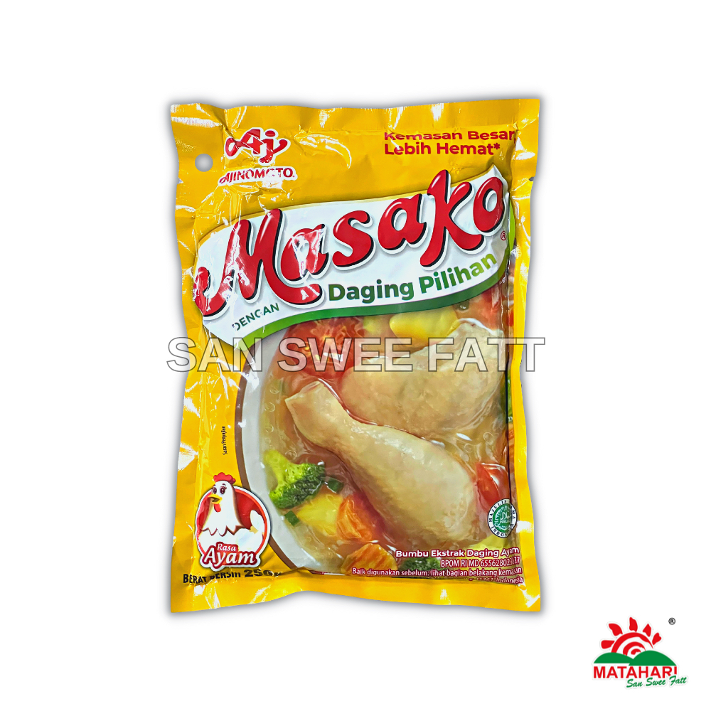 250g Ajinomoto Masako Chicken Flavour Enhancers Dengan Daging Pilihan