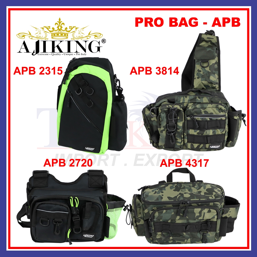 Fishing Bag Waterproof Beg Pancing Ajiking APB Travel Hiking Bag