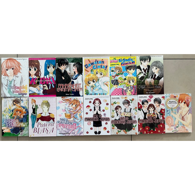 [ALL MUST GO!] graphic novel japanese manga bahasa malaysia gempakstarz