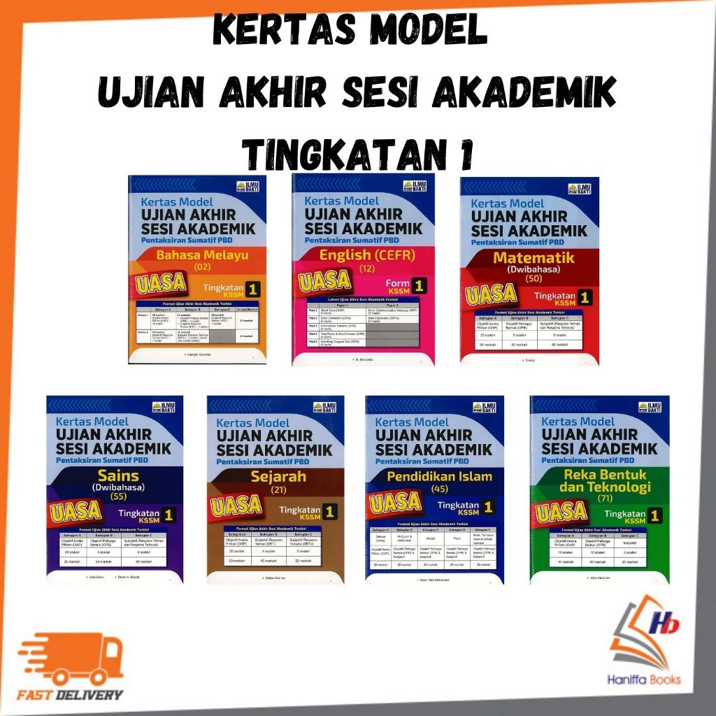 Ilmu Bakti Kertas Model Ujian Akhir Sesi Akademik Pentaksiran Sumatif Pbd Tingkatan 1 Shopee 8388