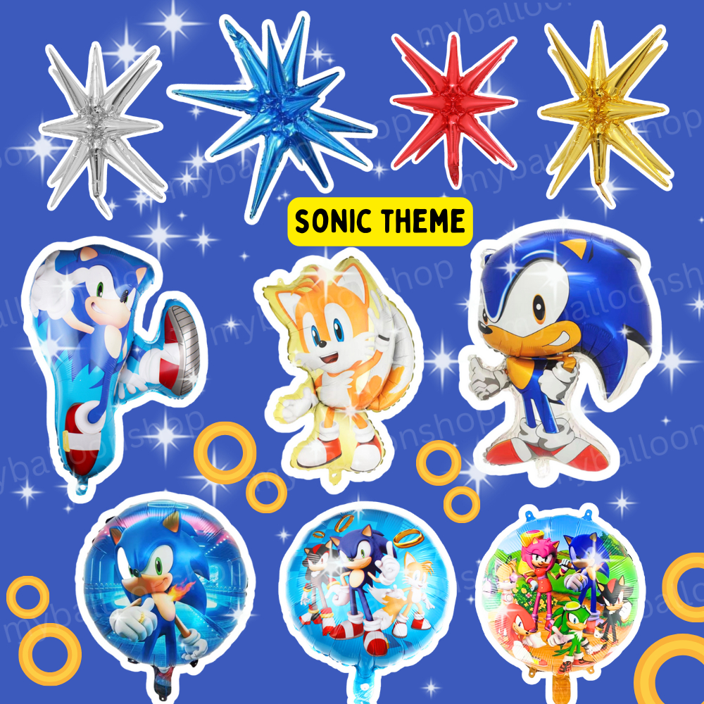 super-sonic-character-balloons-foiled-cartoon-shopee-malaysia