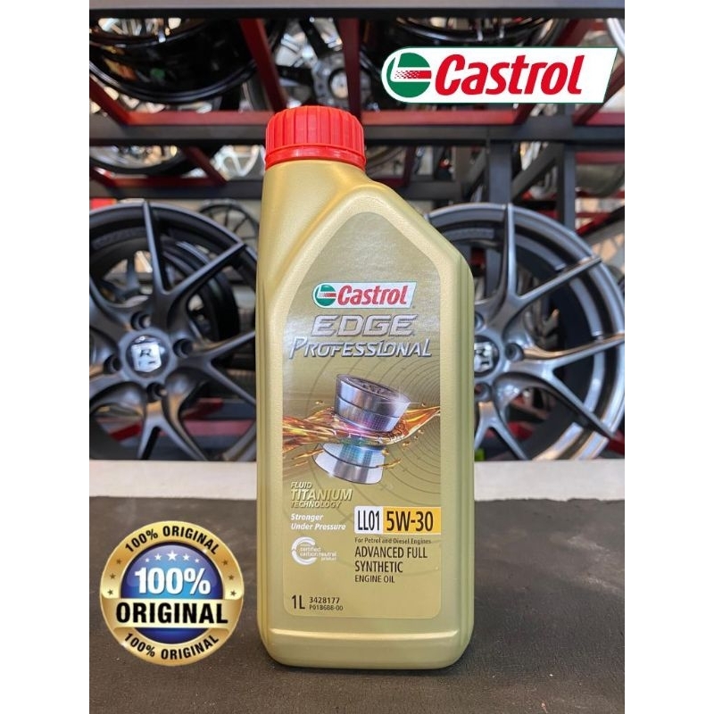 CASTROL EDGE PROFESIONAL LL01 5W-30 ENGINE OIL FULLY SYNTHETIC 1 LITER ...