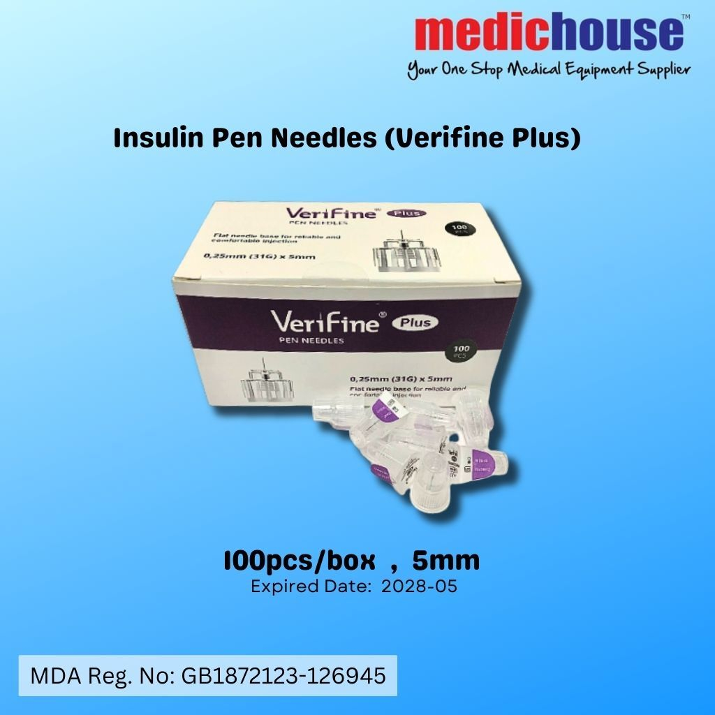 Verifine plus / Promisemed pen needles / jarum insulin (5MM 100pcs