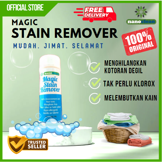 [💯ORIGINAL] Nano Clean Magic Stain Remover Stick Viral Menghilangkan Kotoran Degil READY STOCK