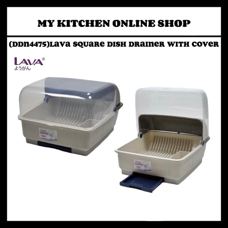 Dish drainer with cover hot sale malaysia