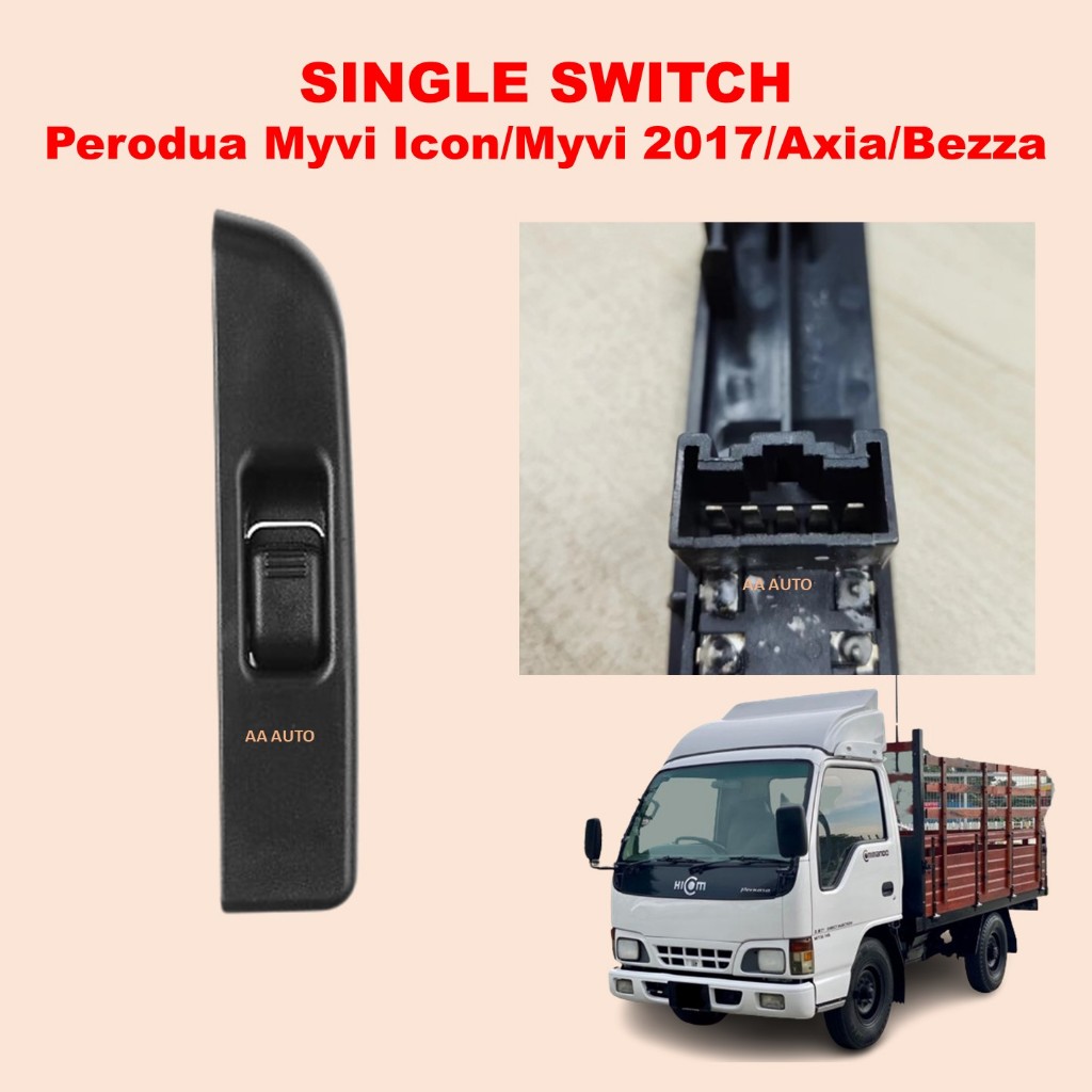 24V Left Electric Power Switch 8981472360 For ISUZU NPR66/70PL NKR/NQR70/NHR
