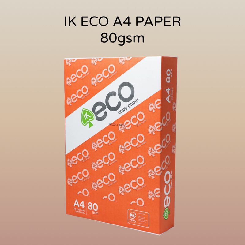 IK ECO A4 PAPER 80gsm | Shopee Malaysia