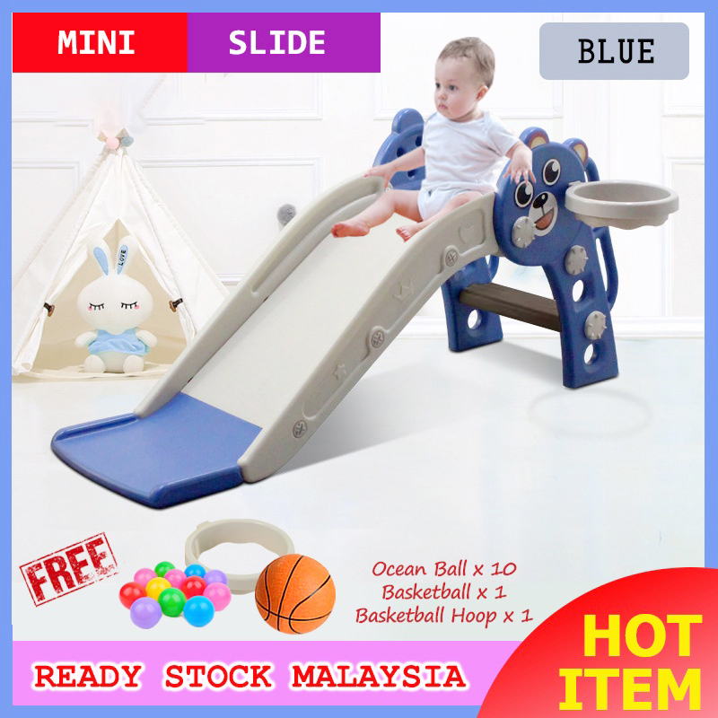 GooGoo Bird Mini Bear Children Slide Playground Indoor Home DIY Kids ...