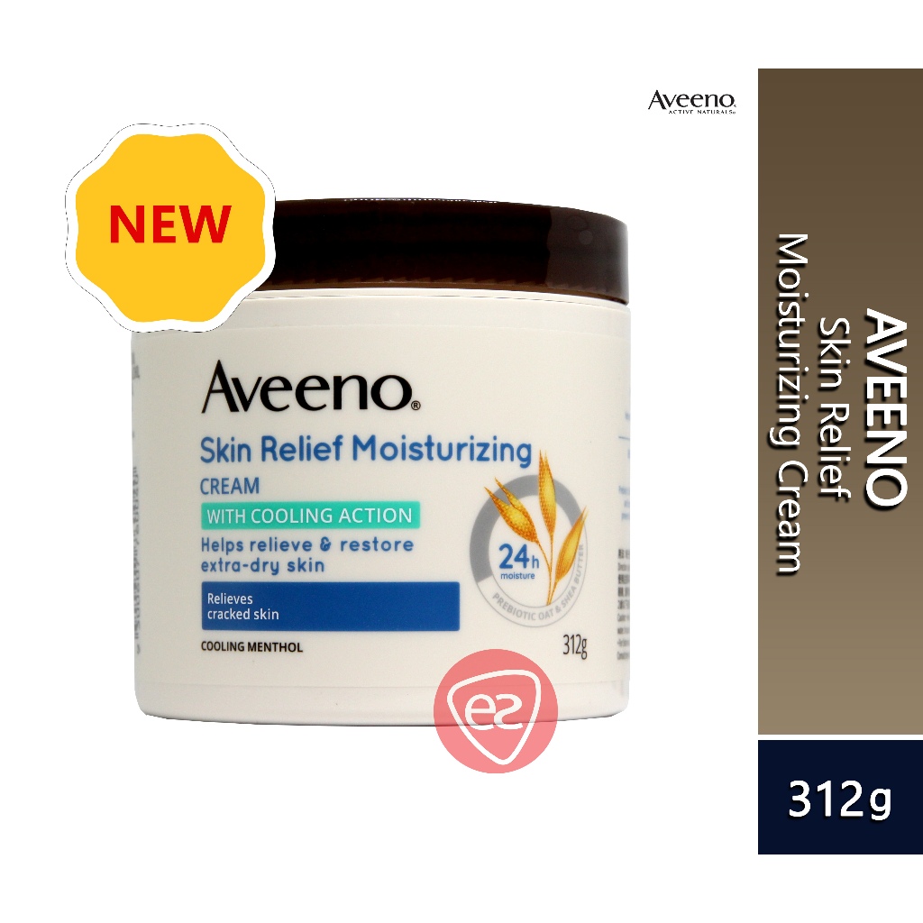 AVEENO SKIN RELIEF MOISTURIZING CREAM 312G WITH COOLING ACTION (FOR