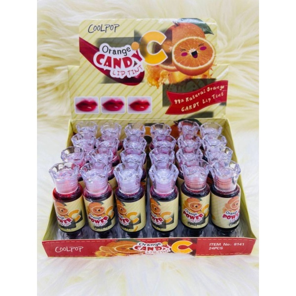 Coolpop orange candy liptint 1box24pcs HQ | Shopee Malaysia