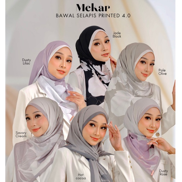 Bawal Selapis Mekar B47 (PRINTED) | Shopee Malaysia