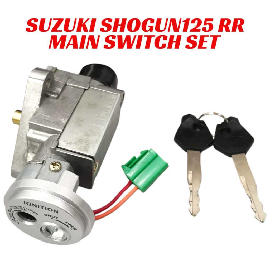 Suzuki SHOGUN125 RR SHOGUN 125 RR Main Switch Set Key Set Suis Kunci ...