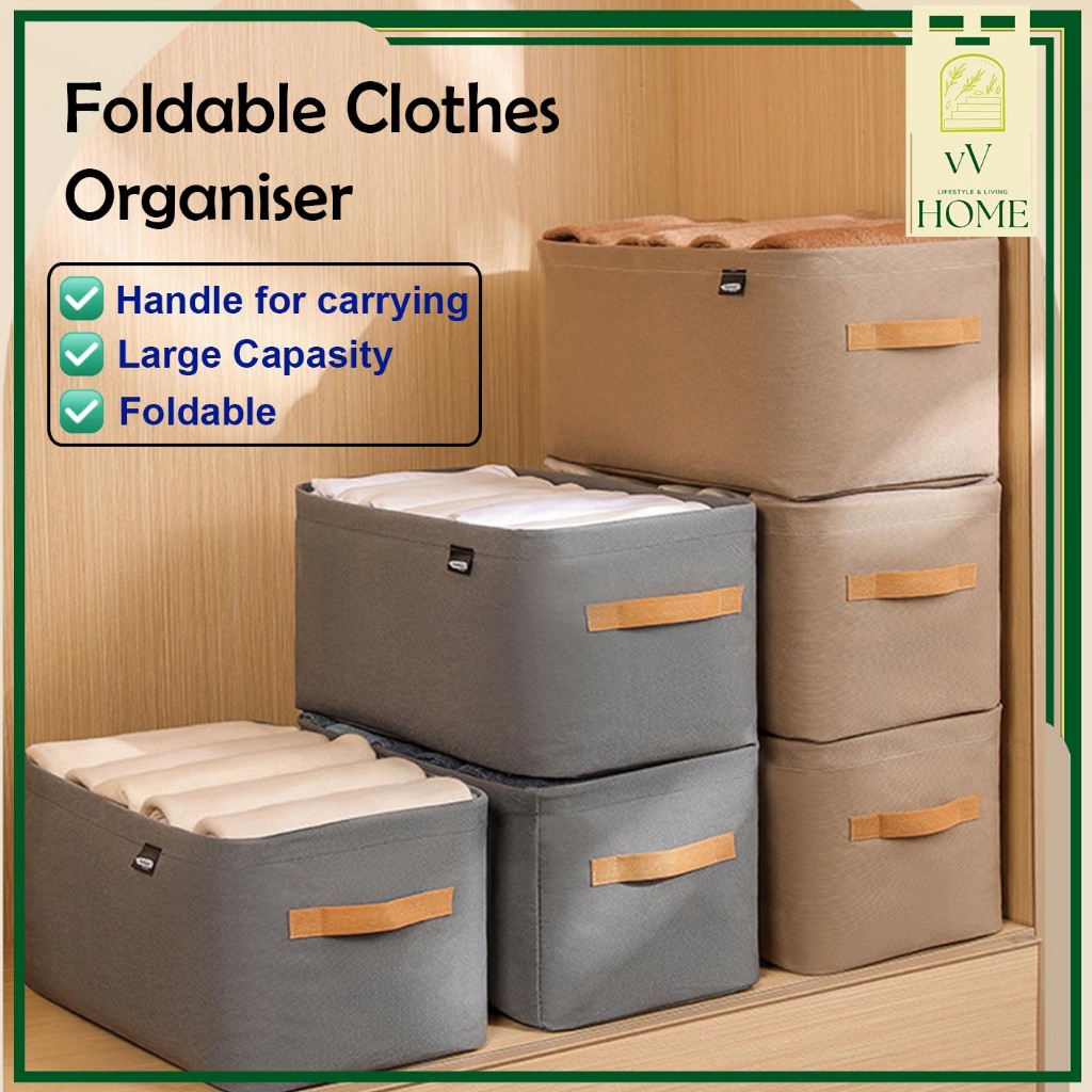 Foldable Clothes Storage Box / Clothes Organiser / Trousers Storage ...