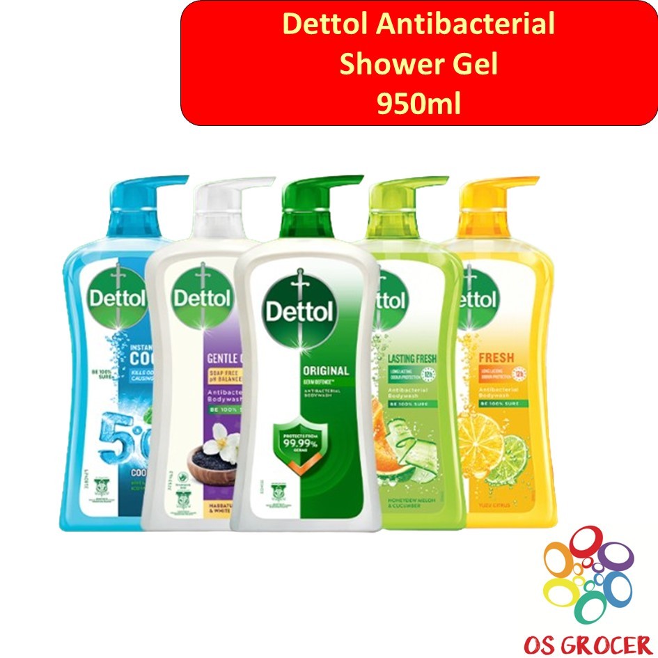 Dettol Antibacterial Shower Gel Body Wash 950g | Shopee Malaysia