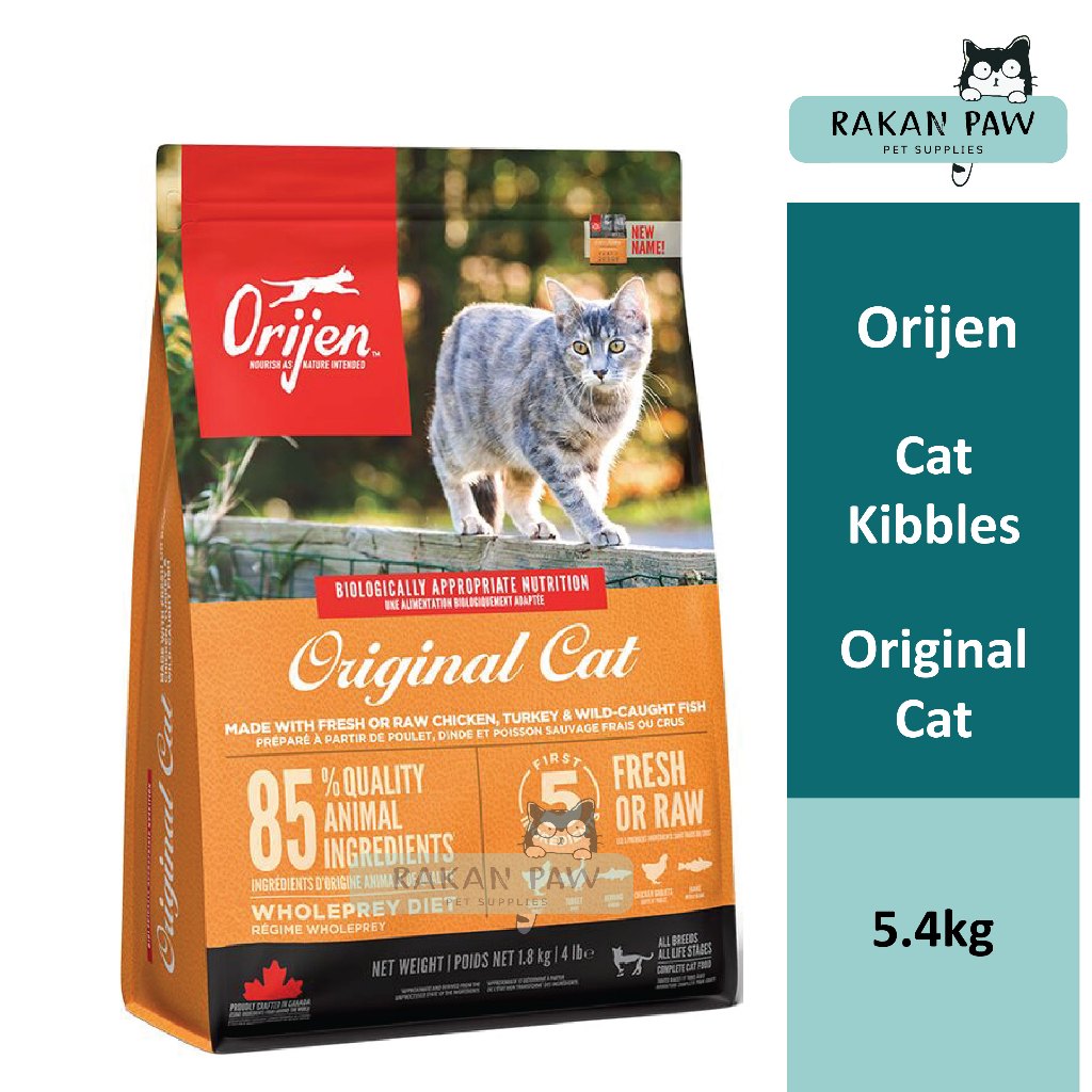 Orijen Cat &amp; Acana Cat 5.4 &amp; 4.5kg | Ori Cat/Wild Prarie/Indoor/Home/Six Fish/Bountiful/Pacifica/Guardian8/First Feast