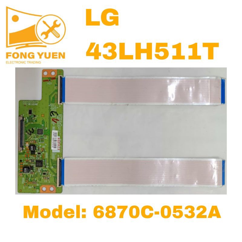 LG TCON BOARD OR RIBBONS 43LH511T (Version-1) | Shopee Malaysia