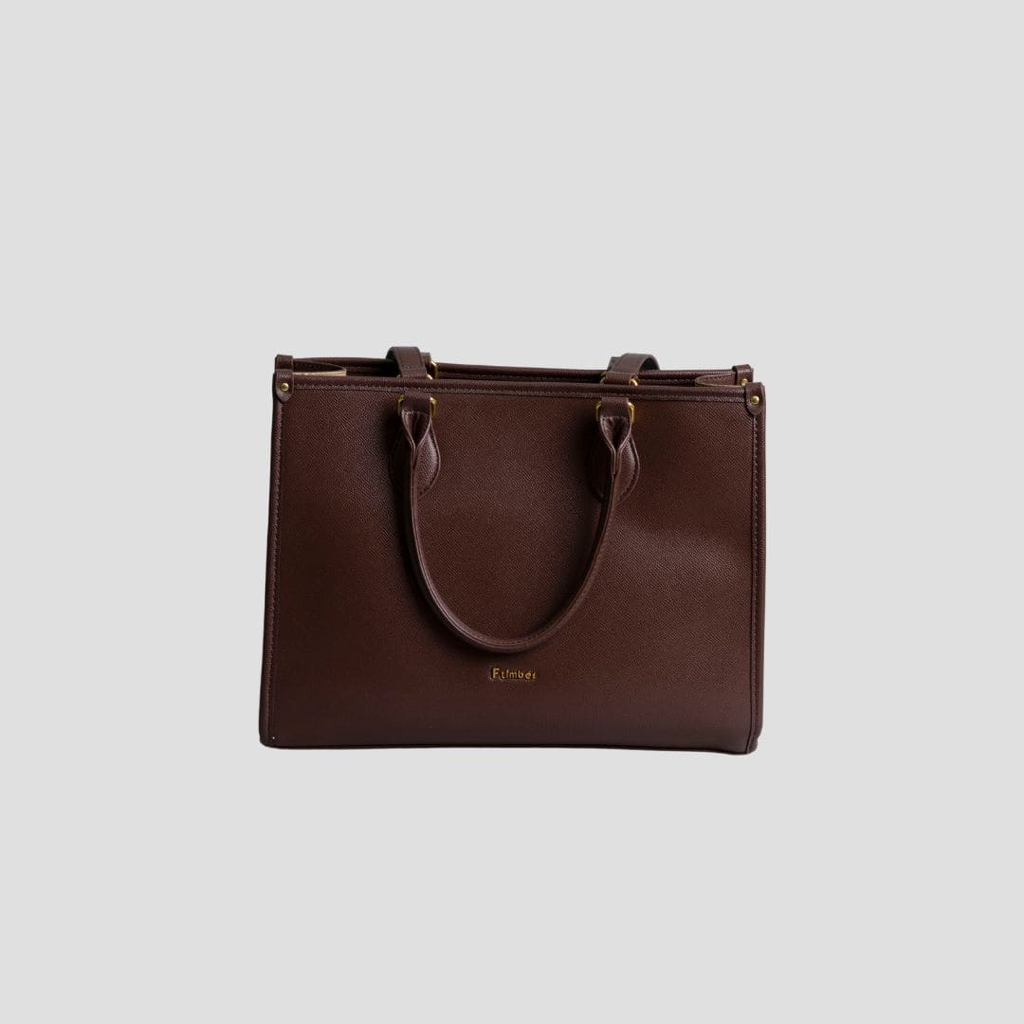Finn pebbled leather tote shop