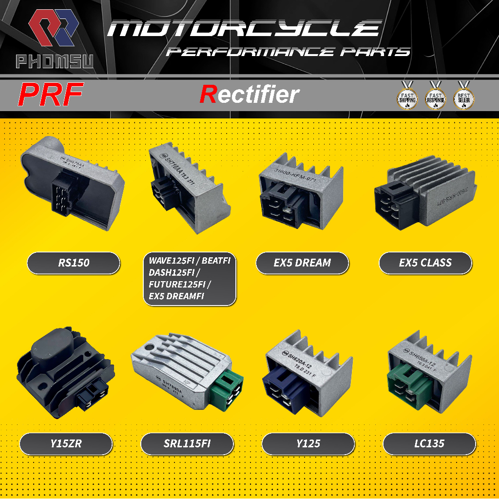 PHOMSU RECTIFIER HONDA EX5 DREAM RS150 WAVE125S EX5 HP EX5 DASH FI