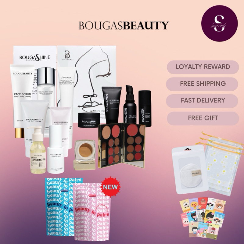 [AUTHORIZED RESELLER] Bougas Serum Bougas Scrub Bougas Cleanser
