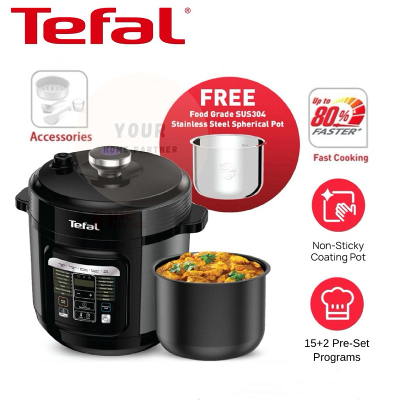 TEFAL PRESSURE COOKER CY601