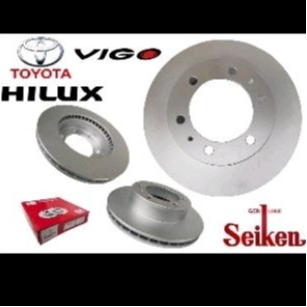TOYOTA HILUX KUN26 VIGO FRONT DISC ROTOR SET SEIKEN BRAND JAPAN ...