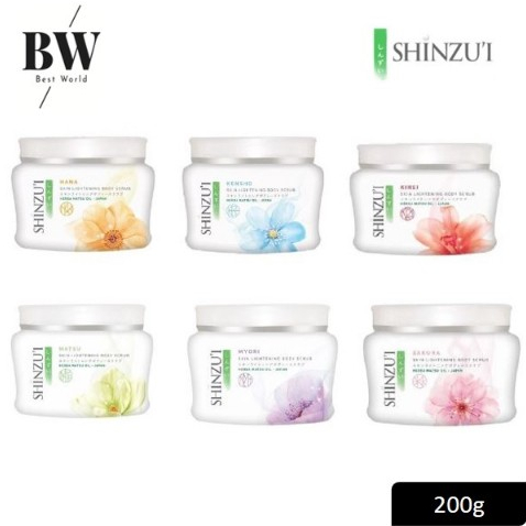 SHINZU’I Skin Lightening Body Scrub 200g | Shopee Malaysia