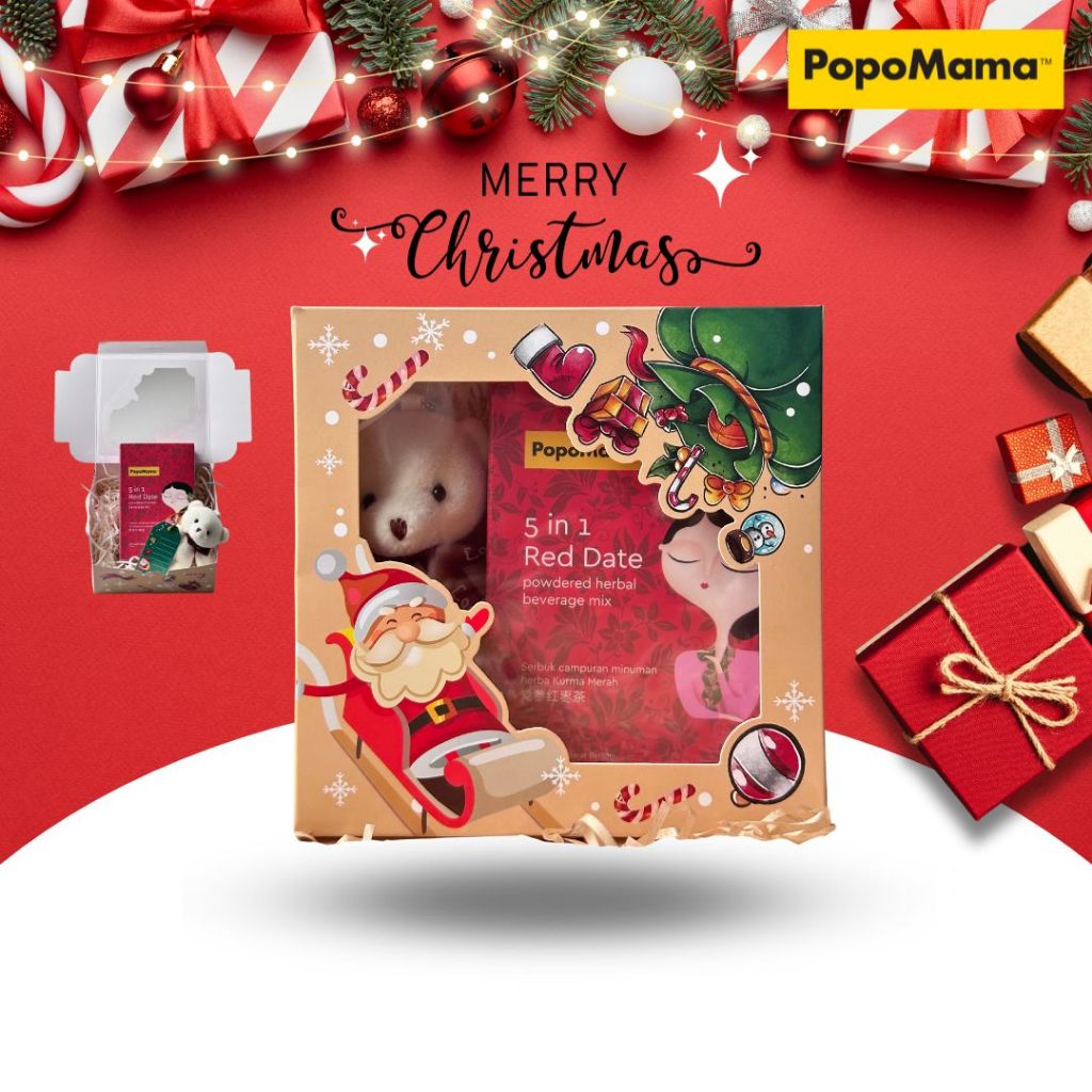 POPOMAMA Chirstmas Gift Set D - Red Date Tea | Shopee Malaysia