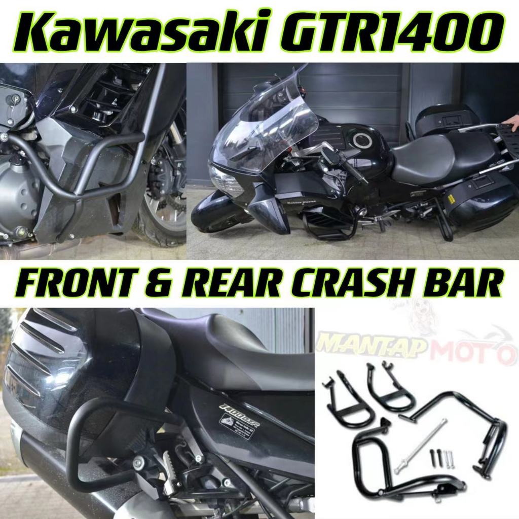 KAWASAKI GTR1400 ENGINE GUARD CRASH BAR GTR 1400 SIDE TEPI BODYGUARD
