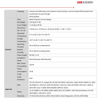 HIKVISION DS 3E1309P EI M 8 Port Fast Ethernet Smart POE Switch   My 11134207 7r98x Lop9jrq1d1u81e Tn