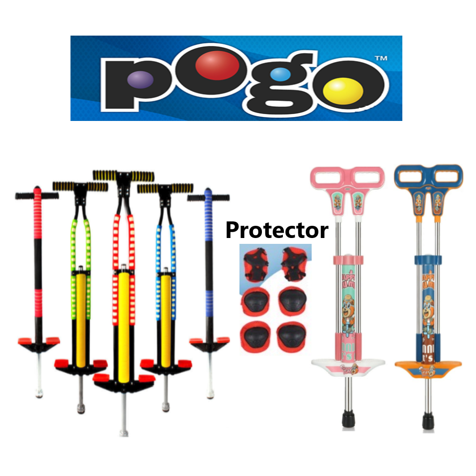 Pogo Stick Jumping Stick Children and Adult Melompat Kid Toys Pogo
