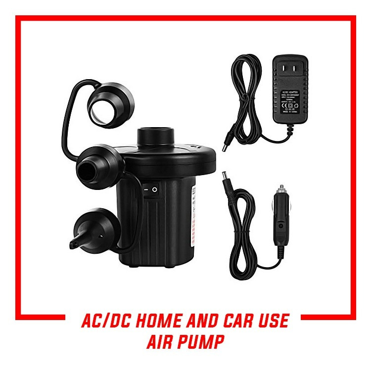 2 Ways Multipurpose AC / DC Electric Air Pump For Car Use, Home Use ...