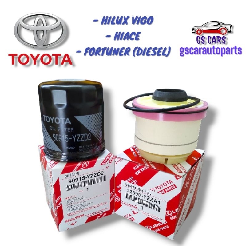 Toyota Hiace KDH200 KDH202 / Fortuner Diesel / Hilux Vigo KUN25 KUN26